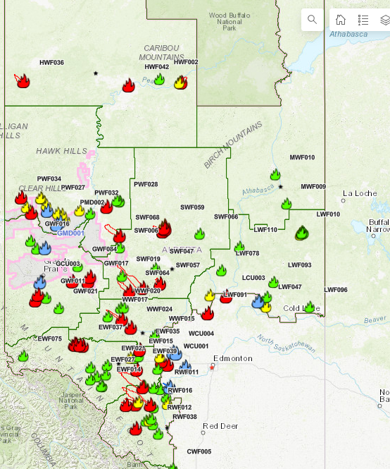 Fire Map May 6 | CFWE FM